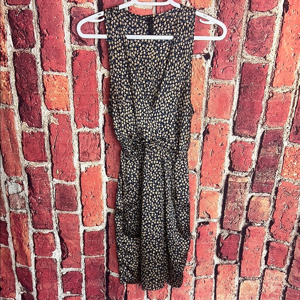 Anthropologie 03 Everly Sleeveless Floral Dress size small